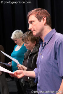 A community-cast workshop in preparation for The Southwark Mysteries 2010. London, United Kingdom. © 2010 Photographicon