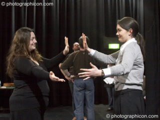 A community-cast workshop in preparation for The Southwark Mysteries 2010. London, United Kingdom. © 2010 Photographicon