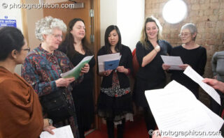 A community-cast workshop in preparation for The Southwark Mysteries 2010. London, United Kingdom. © 2010 Photographicon
