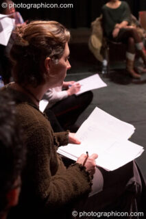 A community-cast workshop in preparation for The Southwark Mysteries 2010. London, United Kingdom. © 2010 Photographicon