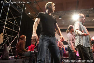 A community-cast workshop in preparation for The Southwark Mysteries 2010. London, United Kingdom. © 2010 Photographicon