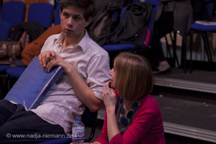 A community-cast workshop in preparation for The Southwark Mysteries 2010. London, United Kingdom. © 2010 Photographicon