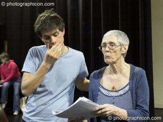 A community-cast workshop in preparation for The Southwark Mysteries 2010. London, United Kingdom. © 2010 Photographicon