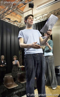 A community-cast workshop in preparation for The Southwark Mysteries 2010. London, United Kingdom. © 2010 Photographicon
