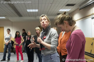 A community-cast workshop in preparation for The Southwark Mysteries 2010. London, United Kingdom. © 2010 Photographicon