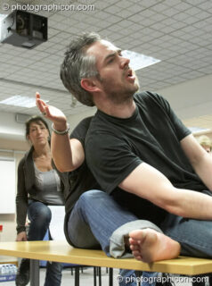 A community-cast workshop in preparation for The Southwark Mysteries 2010. London, United Kingdom. © 2010 Photographicon