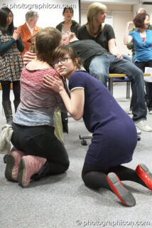 A community-cast workshop in preparation for The Southwark Mysteries 2010. London, United Kingdom. © 2010 Photographicon