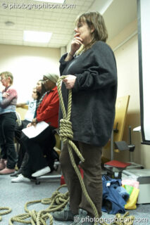 A community-cast workshop in preparation for The Southwark Mysteries 2010. London, United Kingdom. © 2010 Photographicon