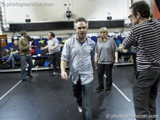 A community-cast workshop in preparation for The Southwark Mysteries 2010. London, United Kingdom. © 2010 Photographicon