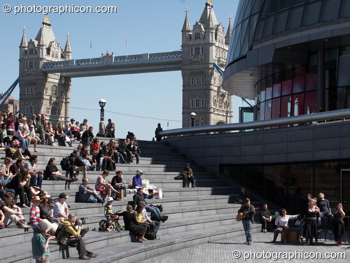 An open air public dress rehearsal of The Southwark Mysteries 2010. London, United Kingdom. © 2010 Photographicon