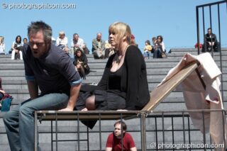 An open air public dress rehearsal of The Southwark Mysteries 2010. London, United Kingdom. © 2010 Photographicon