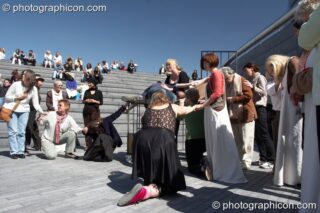 An open air public dress rehearsal of The Southwark Mysteries 2010. London, United Kingdom. © 2010 Photographicon