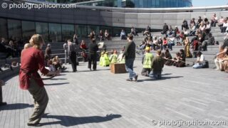 An open air public dress rehearsal of The Southwark Mysteries 2010. London, United Kingdom. © 2010 Photographicon