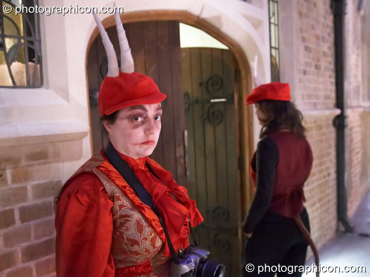 Backstage during the dress rehearsal of The Southwark Mysteries 2010. London, United Kingdom. © 2010 Photographicon