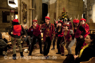 Dress rehearsal of The Southwark Mysteries 2010. London, United Kingdom. © 2010 Photographicon