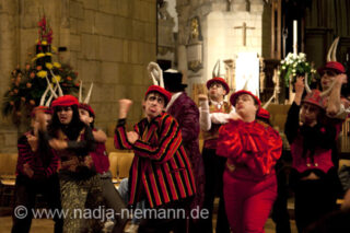 Dress rehearsal of The Southwark Mysteries 2010. London, United Kingdom. © 2010 Photographicon
