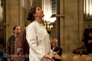Dress rehearsal of The Southwark Mysteries 2010. London, United Kingdom. © 2010 Photographicon