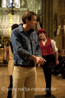 Dress rehearsal of The Southwark Mysteries 2010. London, United Kingdom. © 2010 Photographicon
