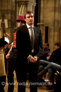 Dress rehearsal of The Southwark Mysteries 2010. London, United Kingdom. © 2010 Photographicon