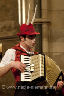 Dress rehearsal of The Southwark Mysteries 2010. London, United Kingdom. © 2010 Photographicon