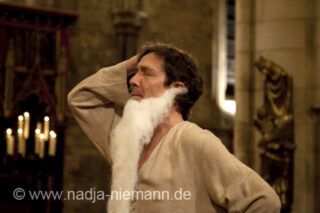 Dress rehearsal of The Southwark Mysteries 2010. London, United Kingdom. © 2010 Photographicon