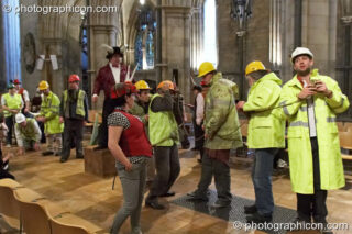 Dress rehearsal of The Southwark Mysteries 2010. London, United Kingdom. © 2010 Photographicon