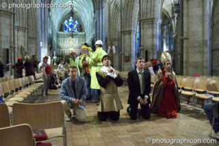 Dress rehearsal of The Southwark Mysteries 2010. London, United Kingdom. © 2010 Photographicon