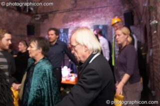 Participants precess in remembrance around the ritual shine and call out at the names of their dead at The Halloween of the Cross Bones XIII. London, United Kingdom. © 2010 Photographicon