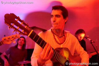 Brecha on the Small World Stage at The Synergy Project. London, United Kingdom. © 2005 Photographicon
