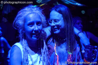 Mushroom & Shaun at The Synergy Project. London, United Kingdom. © 2006 Photographicon