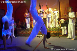 Capoeira Abolicao in the Synergy Centre space at The Synergy Project.at The Synergy Project. London, United Kingdom. © 2006 Photographicon