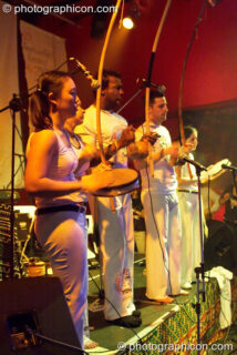 Capoeira Abolicao in the Synergy Centre space at The Synergy Project.at The Synergy Project. London, United Kingdom. © 2006 Photographicon