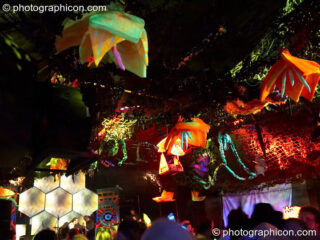 Decor and lighting in the Psycle space at The Synergy Project. London, United Kingdom. © 2006 Photographicon