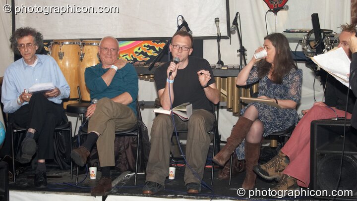 The Climate Change debate at The Synergy Project. London, United Kingdom. © 2007 Photographicon