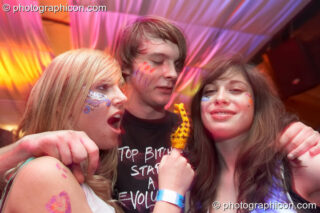 A group of dancers pose in the Mistzfiedmind space at The Synergy Project. London, United Kingdom. © 2007 Photographicon