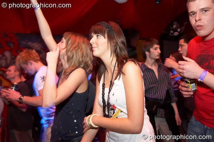 Dancers in the Skandalous! room at The Synergy Project. London, United Kingdom. © 2008 Photographicon