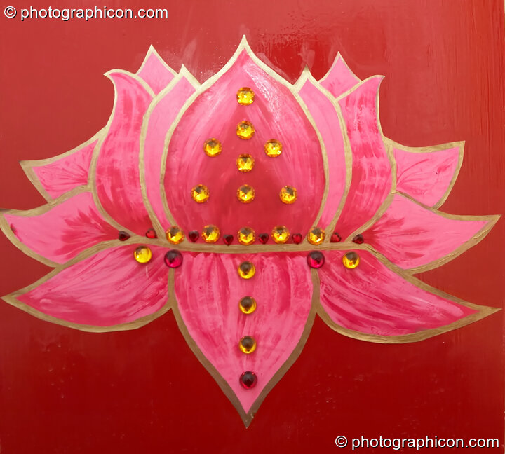 Artwork on a shrine at the Kingston Goddess Temple. Kingston-upon-Thames, United Kingdom. © 2007 Photographicon