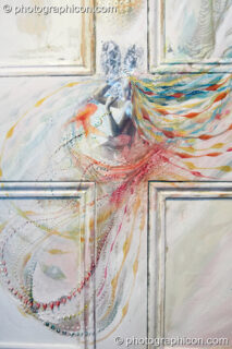 Artwork painted onto the door of the Fairy Room at the Kingston Goddess Temple. Kingston-upon-Thames, United Kingdom. © 2007 Photographicon