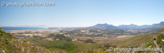 View from Sir Lowry's Pass, Cape Town - Western Cape, South Africa. Cape Town, South Africa. © 2005 Photographicon