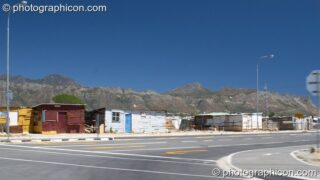 Shacks on the Cape Flats, Cape Town - Western Cape, South Africa. Cape Town, South Africa. © 2005 Photographicon